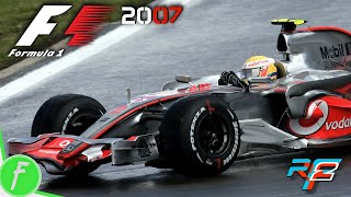 F1 2007 McLaren Mercedes Brazil RFactor 2 Gameplay HD PC  NO COMMENTARY [upl. by Phillada]