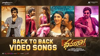 Dhamaka Movie  B2B Video Songs  Ravi Teja  Sreeleela  Thrinadha Rao  Bheems Ceciroleo  Vivek [upl. by Eittik946]