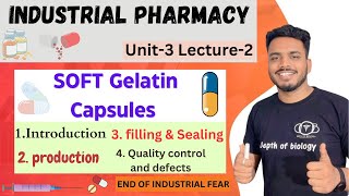 soft gelatin capsules  production of soft gelatin capsule  filling and sealing  capsules unit 3 [upl. by Volding]