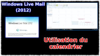 Tuto Windows Live Mail 2012  Utilisation du calendrier [upl. by Llieno]