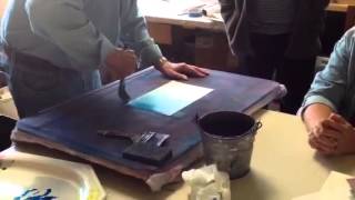 Dick Nelson Gradation Painting Demo [upl. by Arrehs859]