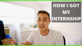 How I got my Internship  ENVIRONMENTAL ENGINEER EXPLAINS [upl. by Oderfla]