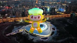 Hangzhou Asian Games mascots embark on a journey [upl. by Eimaj]