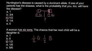 Genetics and law of probability [upl. by Northey]