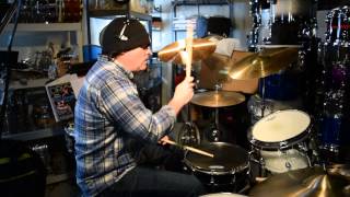 Led Zeppelins THE WANTON SONG  DRUM COVER  Bonzoleum Videos [upl. by Terrene923]