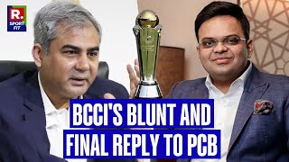 BCCI Send A Stern And Final Reply To PCB Clarify Their Stand On Champions Trophy 2025 [upl. by Fitts]