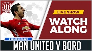 MANCHESTER UNITED VS MIDDLESBROUGH with Mark Goldbridge Watchalong [upl. by Midan]