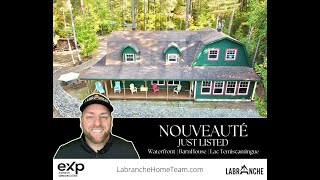 WATERFRONT BarnHouse on Lake Temiscamingue  Quebec Cottages For Sale [upl. by Florin]