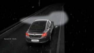 Opel Insignia  AFL Headlights in action [upl. by Aeriel]