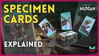 What are specimen crates Event Guide  Once Human [upl. by Llebpmac]