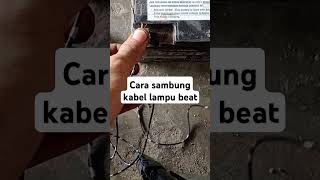 Cara sambung kabel motor beatshortvideo [upl. by O'Neil588]