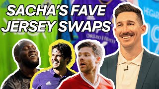 Kaká Xabi Alonso Lukaku and MORE  Sacha Kljestans FAVORITE Jersey Swaps [upl. by Glarum410]