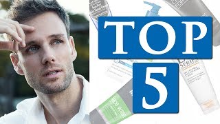 Best FACE WASH for men with OILY SKIN  TOP 5 CLEANSERS [upl. by Enelam673]