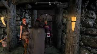 Elder Scrolls V Skyrim Episode 7 Bruce Wayne finds himself in the world of Skyrim Solitude quests [upl. by Atener]