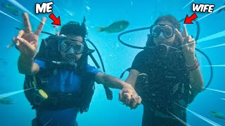 AmitBhai Tries Scuba Diving 🤿 For The First Time [upl. by Zack]