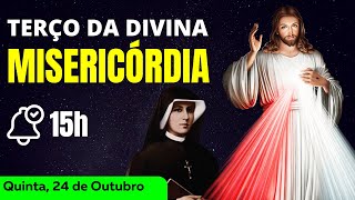 Terço da Misericordia Quinta Feira 24102024 🙏 Terço da Divina Misericórdia [upl. by Norford]