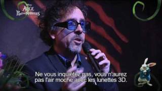 Alice au pays des Merveilles  Une journée avec Tim Burton à Paris I Disney [upl. by Huckaby]