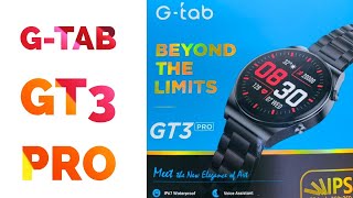 G TAB GT3 PRO SMARTWATCHg tab gt3 pro smartwatchg tab gt3 pro smartwatch new 2022 [upl. by Tawnya]