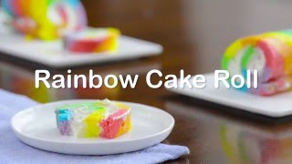 Rainbow Cake Roll [upl. by Raama560]