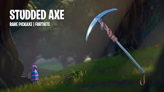 Studded Axe  Rare Pickaxe  Fortnite [upl. by Gabriela392]