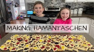 Easy Child Friendly Hamantaschen  Cooking with Kids [upl. by Arlana]