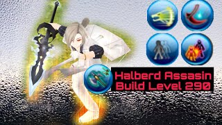 Build Halberd Assasin Level 290  Toram Online [upl. by Eserehc]