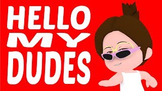 Hello My Dudes  JOANA CEDDIA ANIMATED [upl. by Ahsila664]