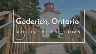 Goderich Ontario  Canadas Prettiest Town [upl. by Ellenwad]