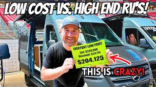 Cheapest Van vs Most Expensive Van Class B Camper Vans [upl. by Donovan49]