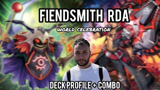 Fiendsmith Red Dragon Archfiend  Deck Profile  Combo  RDA Yugioh World Celebration Championship [upl. by Nallad]