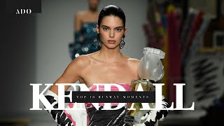 Kendall Jenner  Top 10 Runway Moments [upl. by Schlessel131]