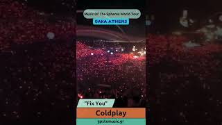 Coldplay  quotFix Youquot  Live  OAKA Athens 9th of June 2024 [upl. by Gates298]