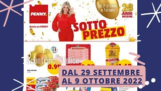 Anteprima Nuovo Volantino Penny Market valido dal 2909 al 910 2022 [upl. by Ciredec560]