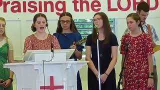 Joyful Noise singing at Taylorsville Baptist Camp Meeting June 26 2024 [upl. by Fritts]