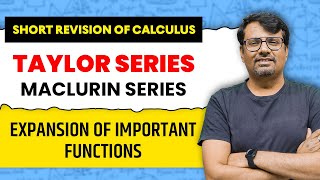 Calculus  Taylor Series  Maclaurin Series  Important formulae [upl. by Geanine163]