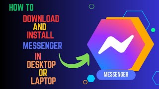 How to download messenger in laptop or pc [upl. by Tanaka]