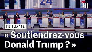 Présidentielle américaine 2024  le résumé du 1er débat des primaires républicaines sans Trump [upl. by Erbe]