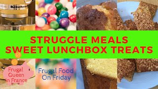 Struggle Meals Sweet Lunchbox Picnic Treats  Lemon Drizzle Cake Flapjacks and School Canteen Cake [upl. by Eyeleen278]