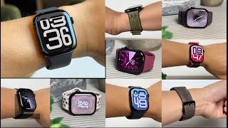 How JET BLACK Apple Watch SERIES 10 Looks w DIFFERENT WATCH BANDS [upl. by Azpurua]