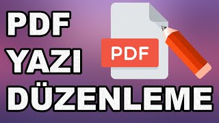 PDF Yazı Düzenleme [upl. by Swiercz]