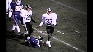 White Plains Football vs Mahopac Fall 1995 Section 1 Playoffs [upl. by Easton]