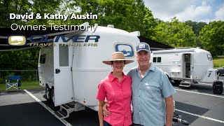 David amp Kathys Essence of Freedom  Owners Testimonial  Oliver Travel Trailers [upl. by Sanferd]