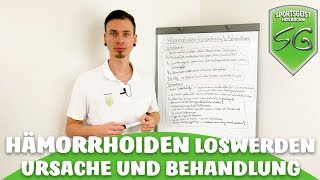 Hämorrhoiden Ursache und Behandlung [upl. by Tnarb]