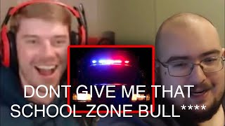 WingsOfRedemption Ticketed for driving in a school Zone and Hates All Cops [upl. by Deuno337]