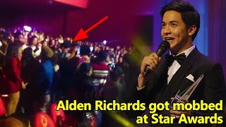 Alden Richards got mobbed at Star Awards [upl. by Reedy]