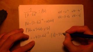 Mathematik  Differentialrechnung  Ableitung über Produktregel und Quotientenregel [upl. by Sal]