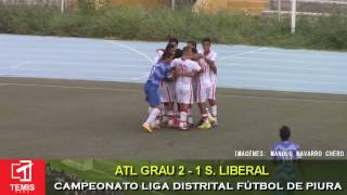 RESUMEN ATLETICO GRAU VS SPORT LIBERAL 16 04 2017 [upl. by Ihcalam]