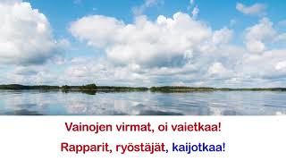 Nälkämaan laulu karaoke [upl. by Sholem]