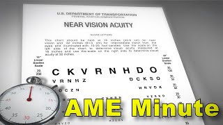 AME Minute Near and Intermediate Vision Testing [upl. by Ayokahs]