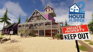 Fixing Up quotThe Ugliest Housequot Job  House Flipper 2 [upl. by Avevoneg]